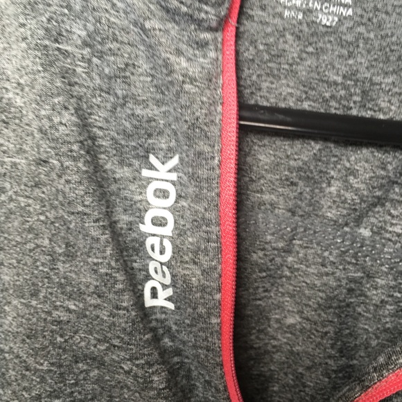 Reebok Workout Jacket Gray Pink XS - JK25 - Picture 4 of 5